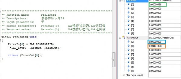 读取LPC <wbr>ARM芯片唯一序列号的方法