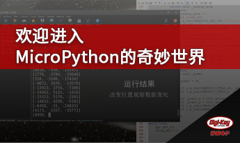 欢迎进入MicroPython的奇妙世界